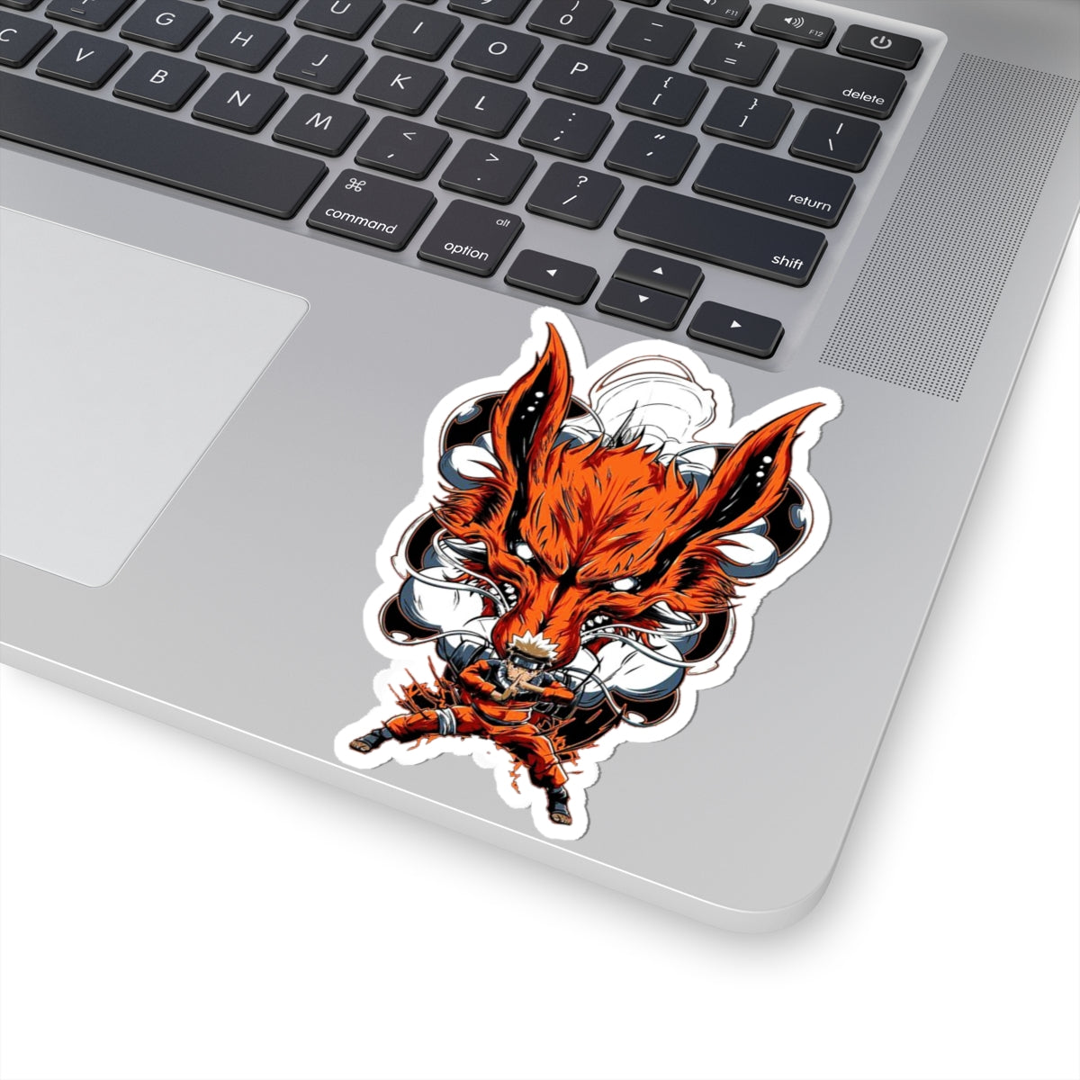Nine-Tailed Inferno – Mythic Fox Warrior Sticker