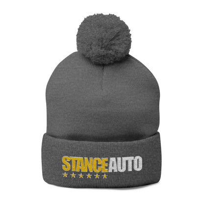 Stance Auto Embroidered Pom-Pom Knit Cap
