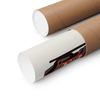 Midnight Aero – Widebody Street Machine Poster