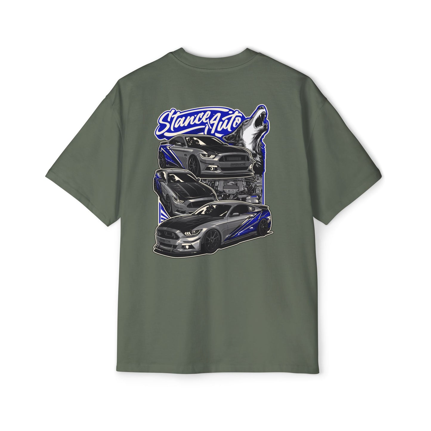 Stance Auto Ford Coyote Mustang Heavy Oversized Tee