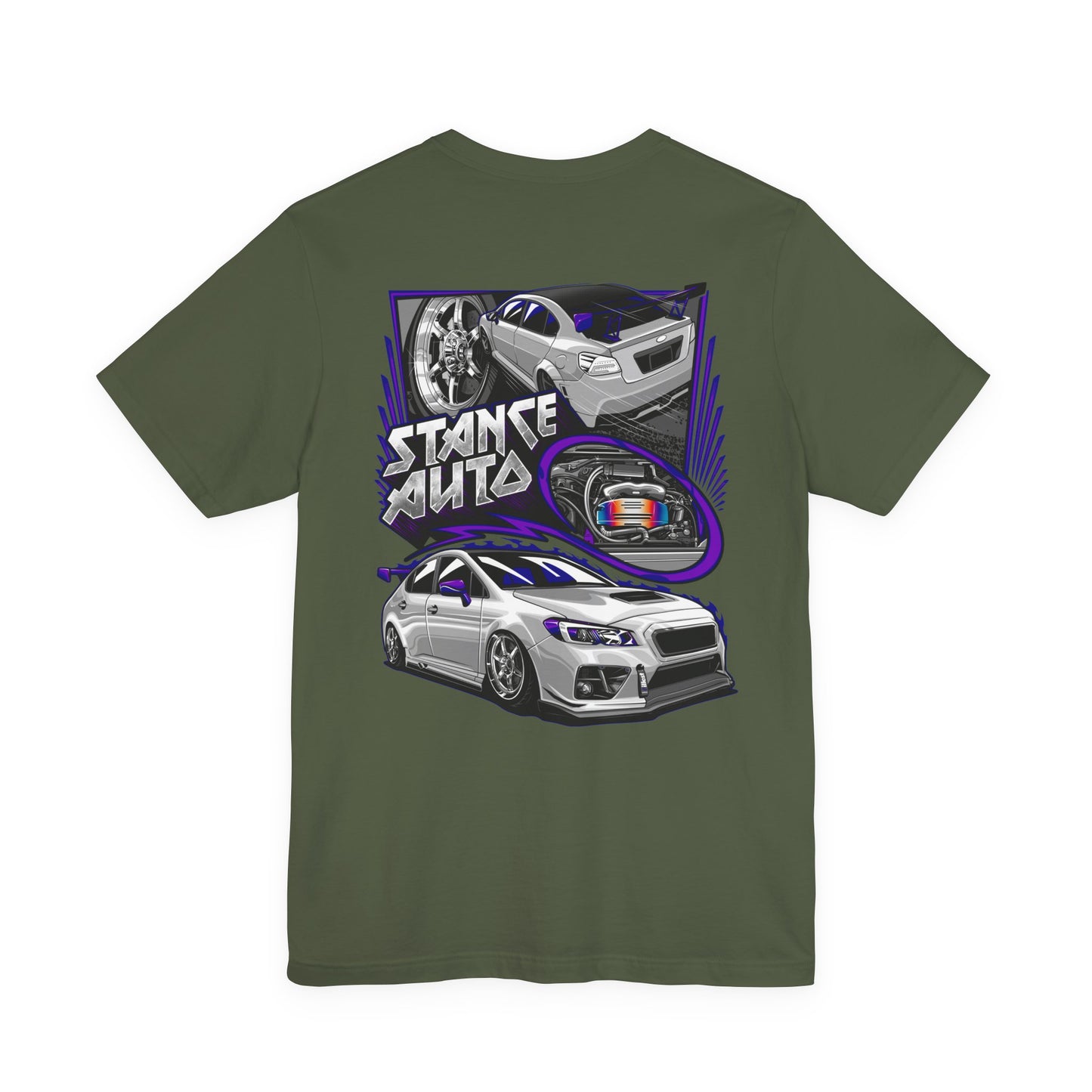Stance Auto 2015 Subaru WRX Unisex Jersey Short Sleeve Tee