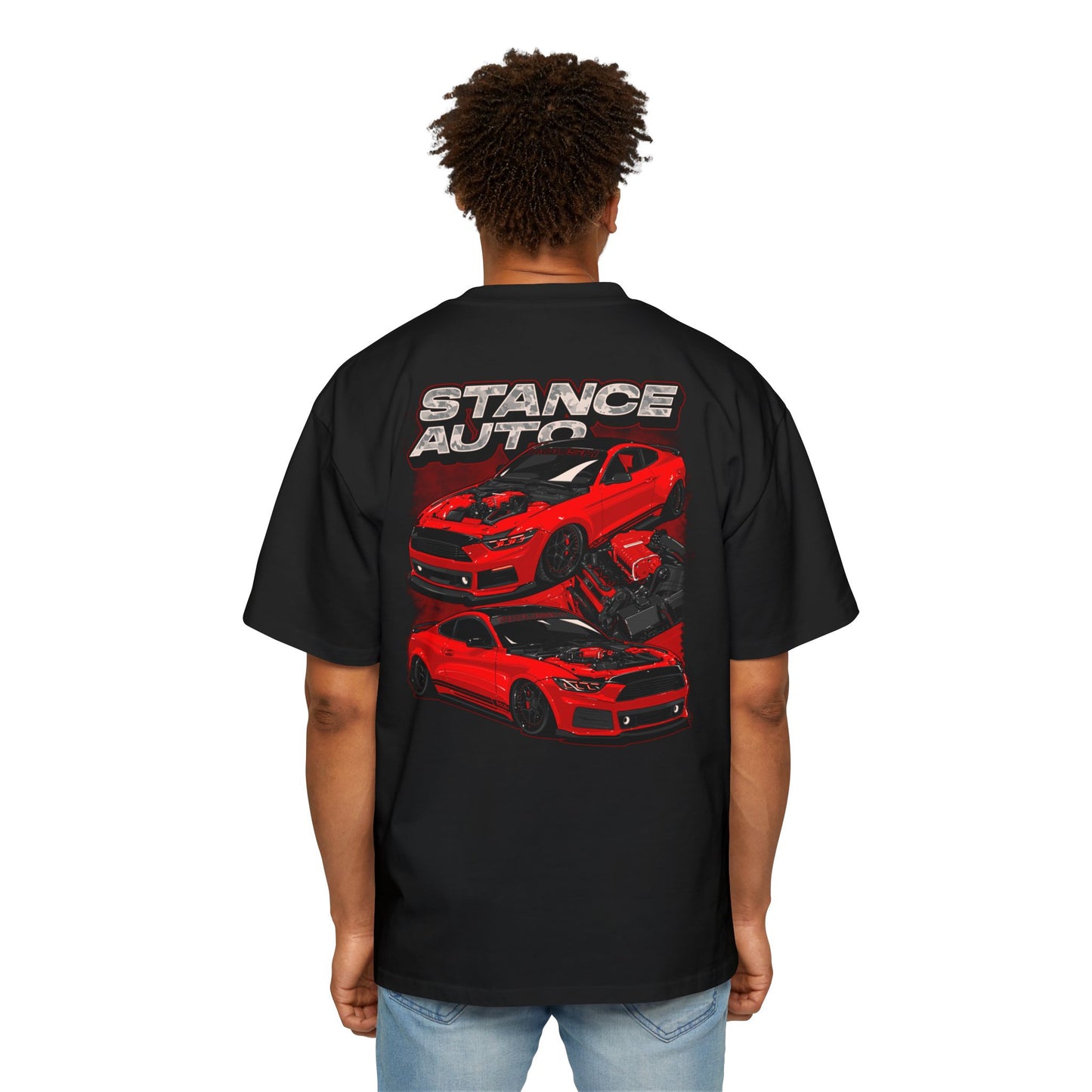 Stance Auto “ROUSH Redline” Heavy Oversized Tee