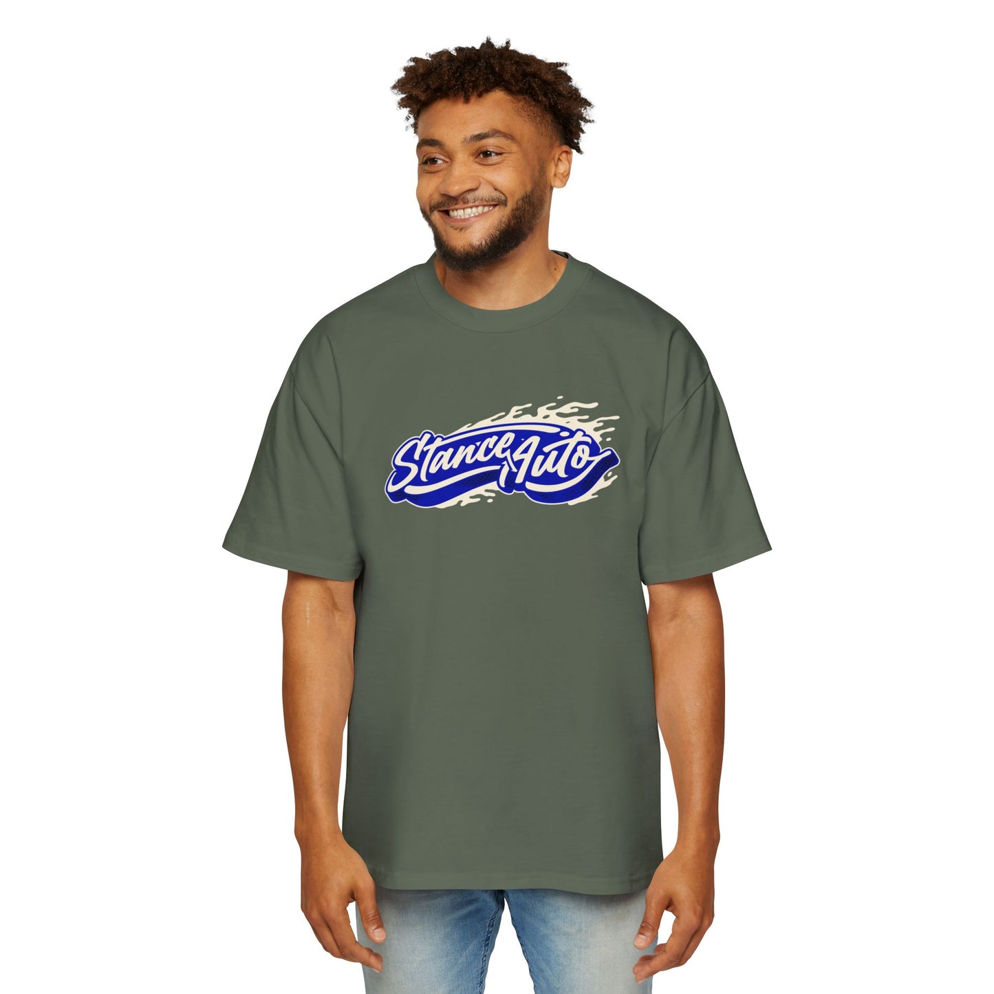 Stance Auto Ford Coyote Mustang Heavy Oversized Tee
