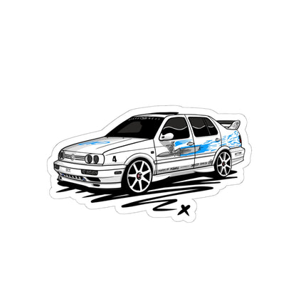 Sxetched – 1995 VW Jetta Street Sedan Legacy Edition Sticker