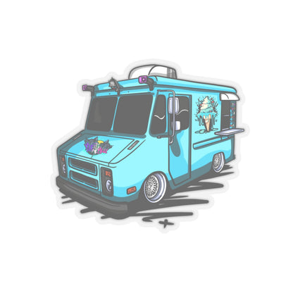 Sxetched – Slammed Ice Cream Truck Sweet Stance Sticker
