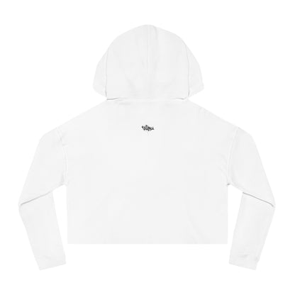 Sultry Ahegao Bliss Women’s Cropped Hoodie