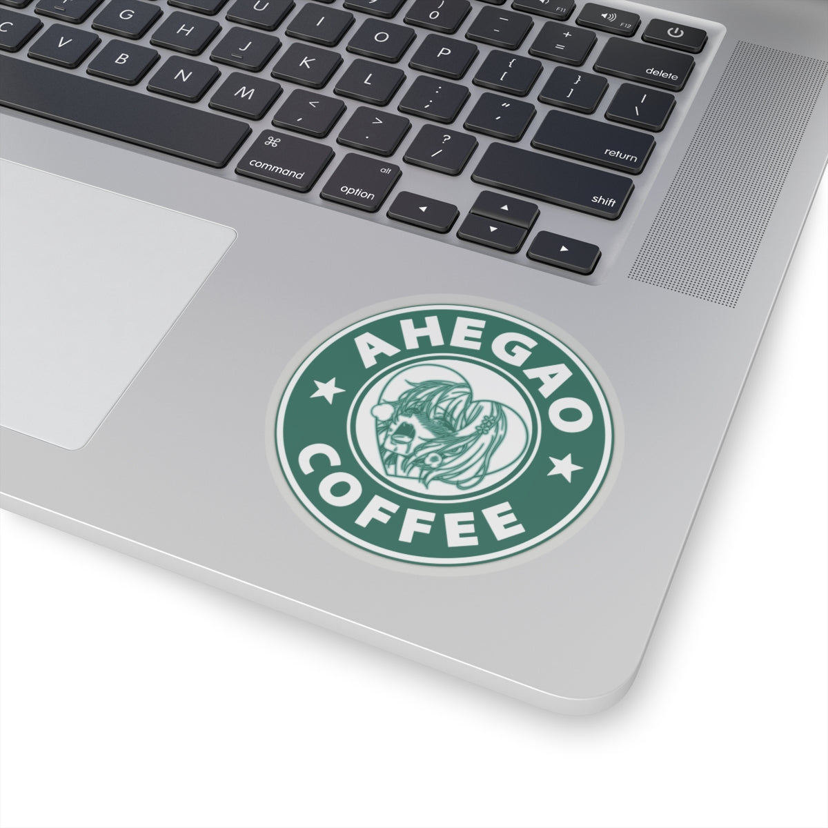 "Overcaffeinated" Anime Café Sticker