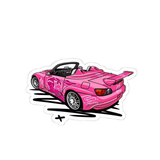 Sxetched – 2000 Honda S2000 Street Scene Edition Sticker