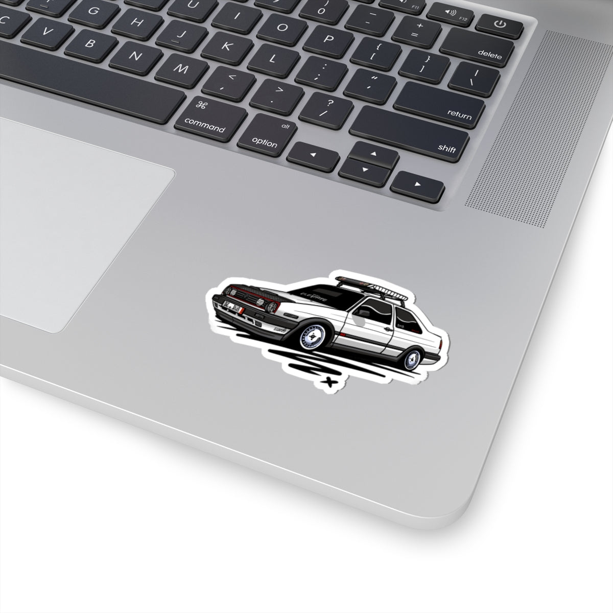 Sxetched – 1988 VW Jetta Coupe Classic Euro Sticker