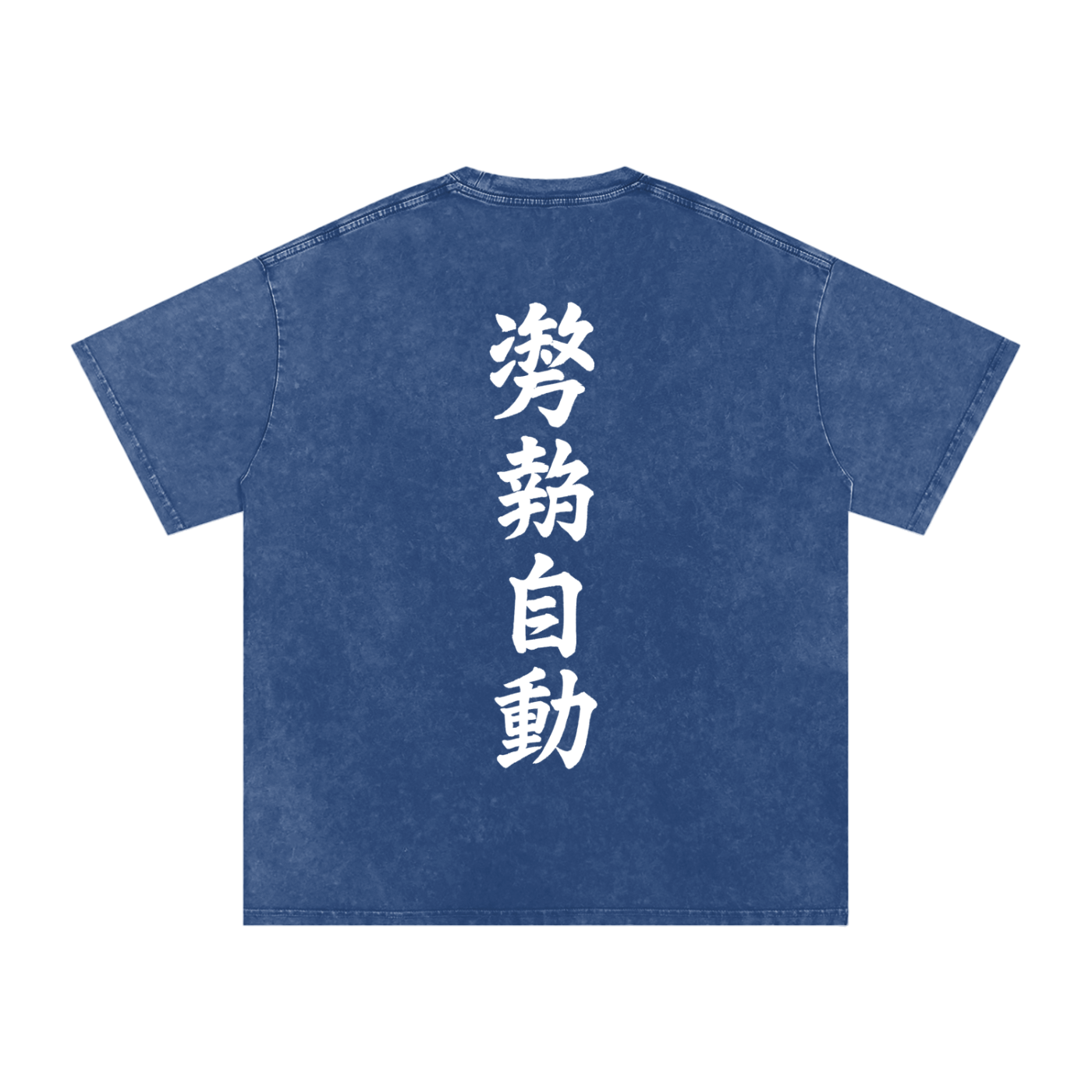 Stance Auto Kanji Snow Washed Oversized Cotton T-Shirt