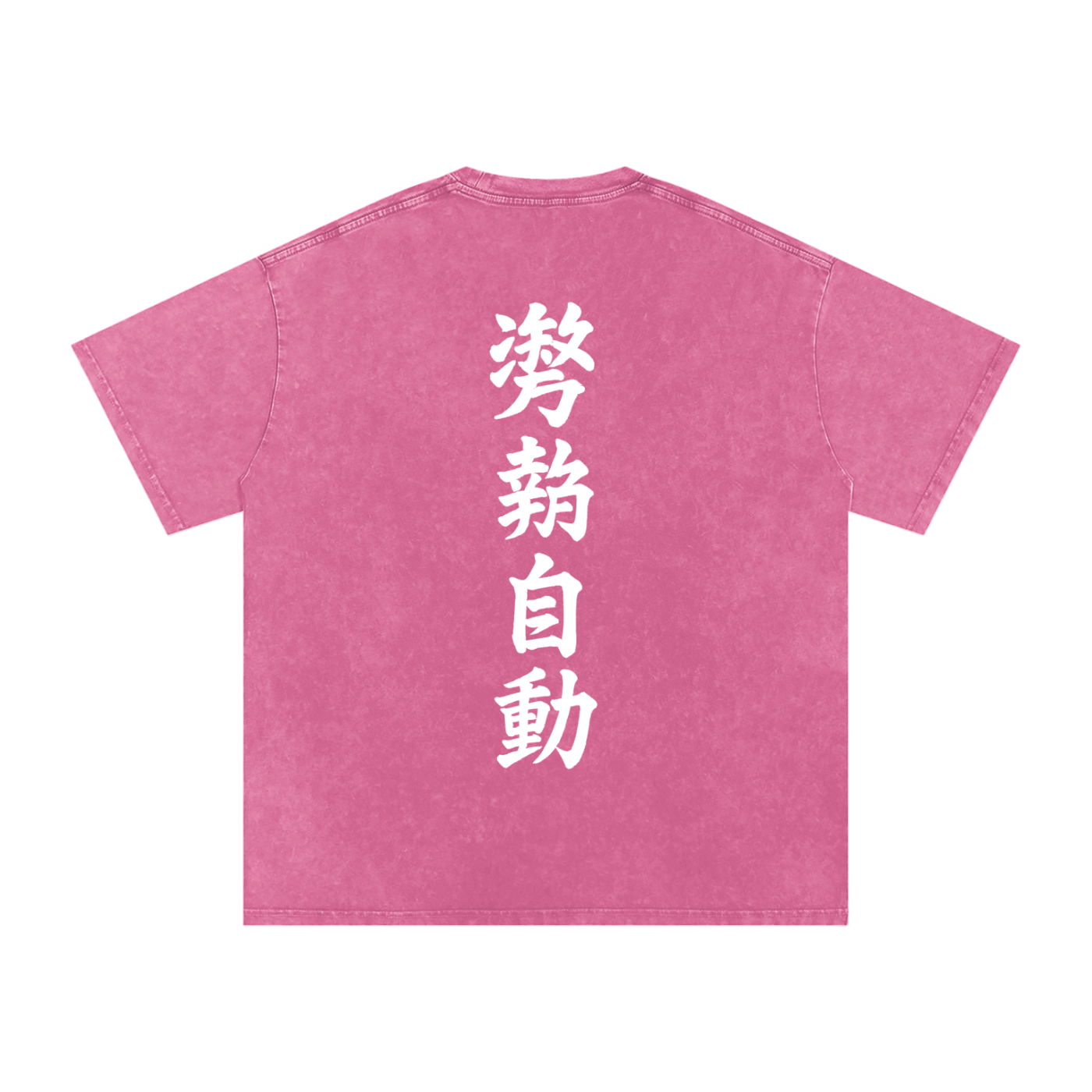 Stance Auto Kanji Snow Washed Oversized Cotton T-Shirt