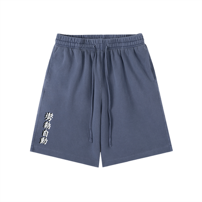 Stance Auto Kanji Vintage Wash Cotton Shorts