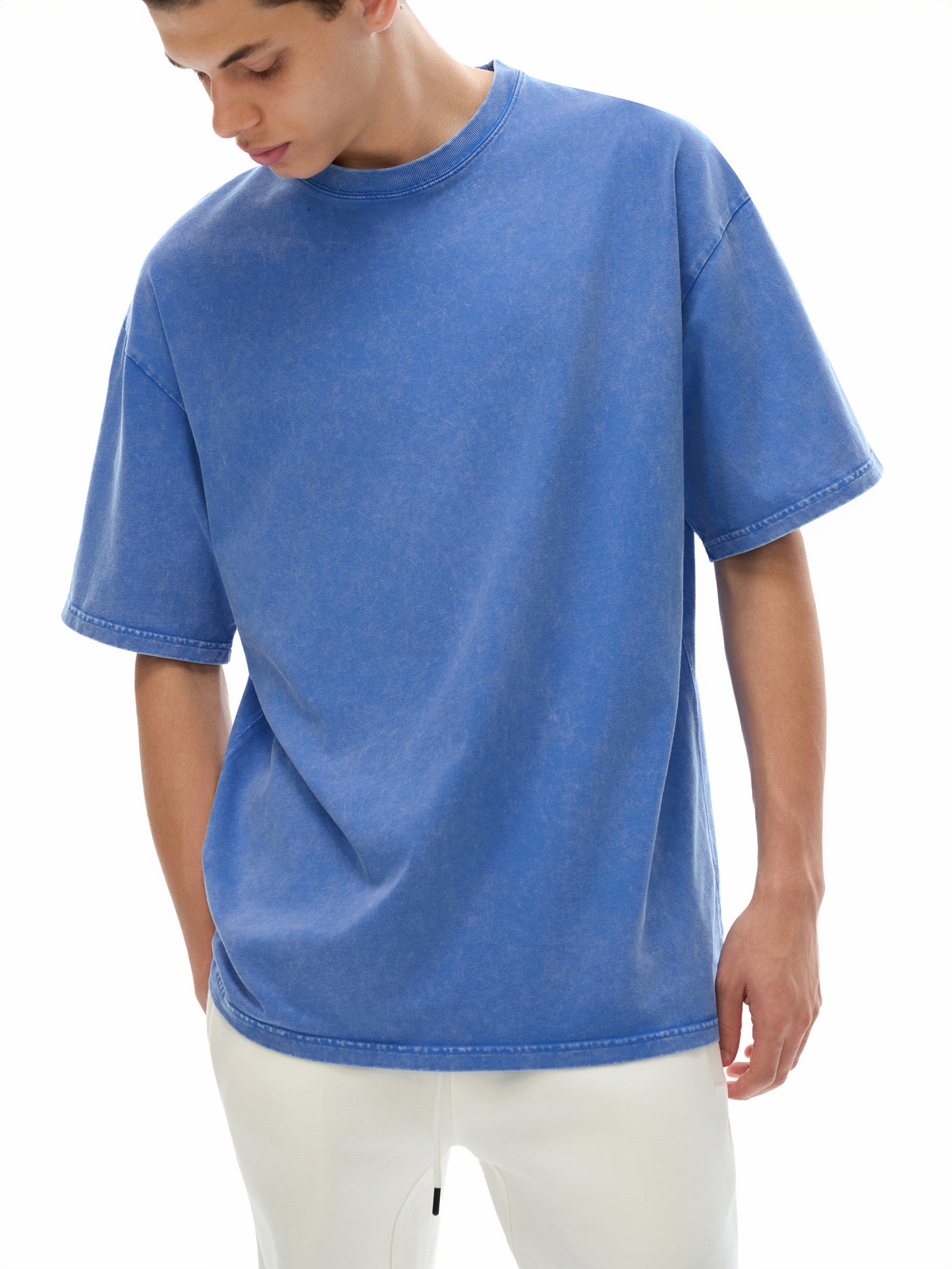 Stance Auto Kanji Snow Washed Oversized Cotton T-Shirt