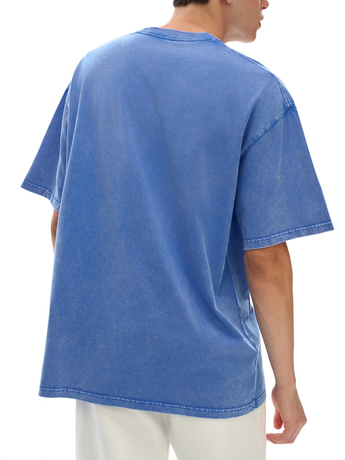 Stance Auto Kanji Snow Washed Oversized Cotton T-Shirt